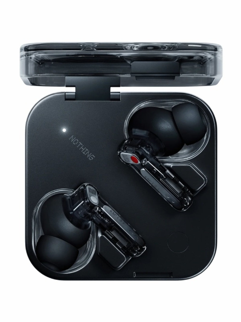 Nothing Ear (black) Transparent Stem True Wireless Earbuds